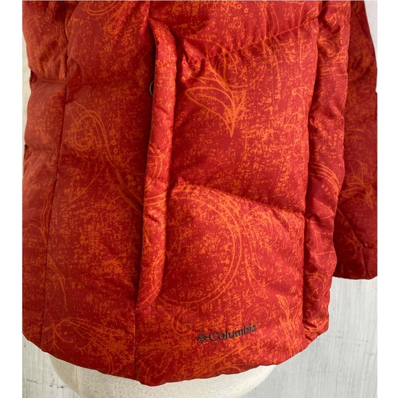 Columbia Titanium Women's Small DOWN Insulated snowboard ski Hooded Zip Jacket - Picture 11 of 16